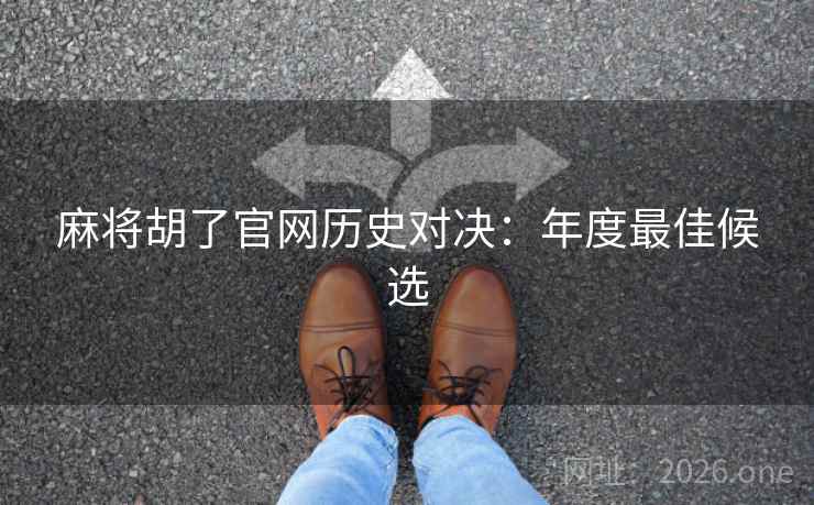 麻将胡了官网历史对决：年度最佳候选  第1张